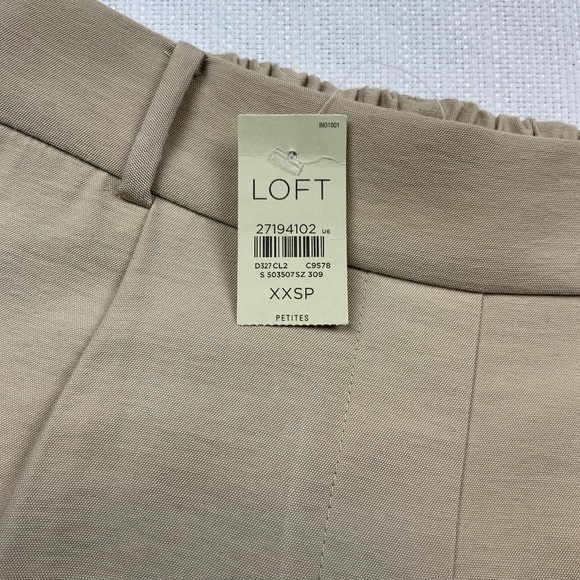 LOFT Tan Ankle Pants - Picture 7 of 7
